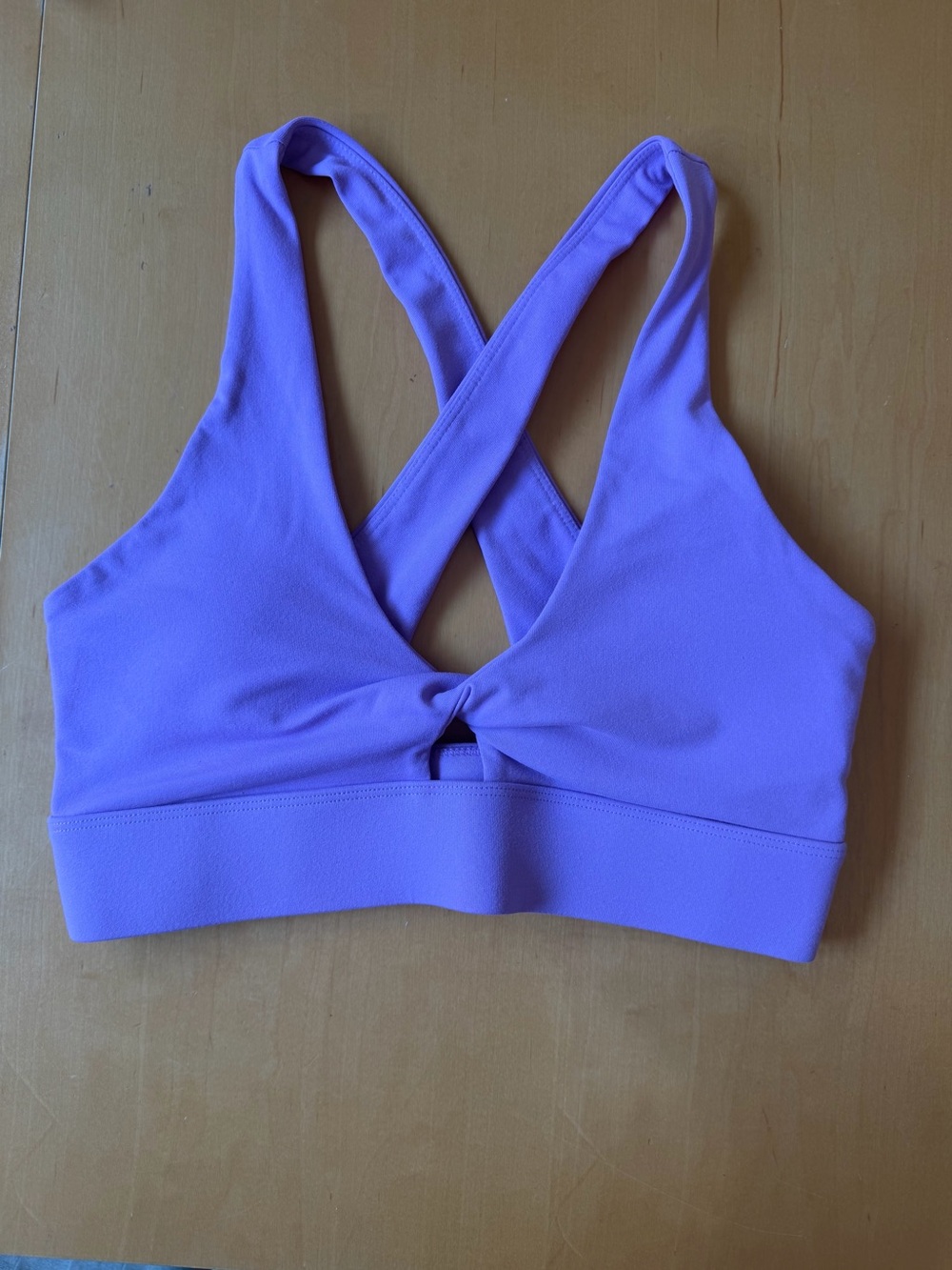 Fabletics Lavender Cross-Back Sports Bralette Fits Sz Small